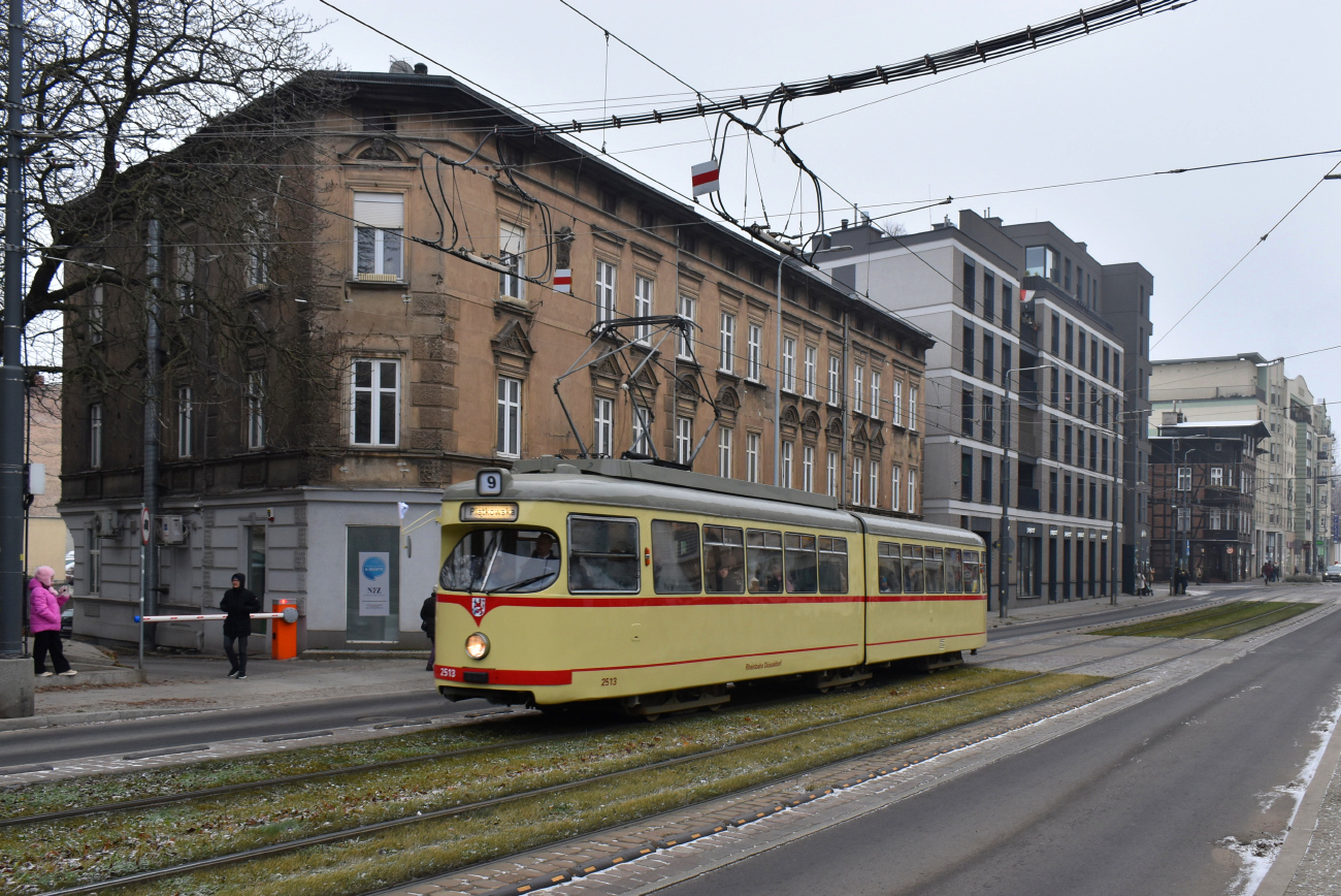 Познань, Duewag GT6 № 2513; Познань — 145 лет общественному транспорту в Познани