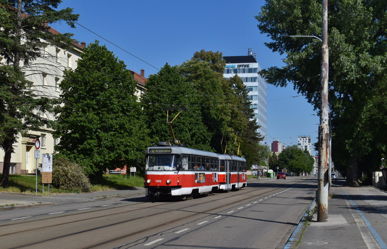 Брно, Tatra T3P № 1589