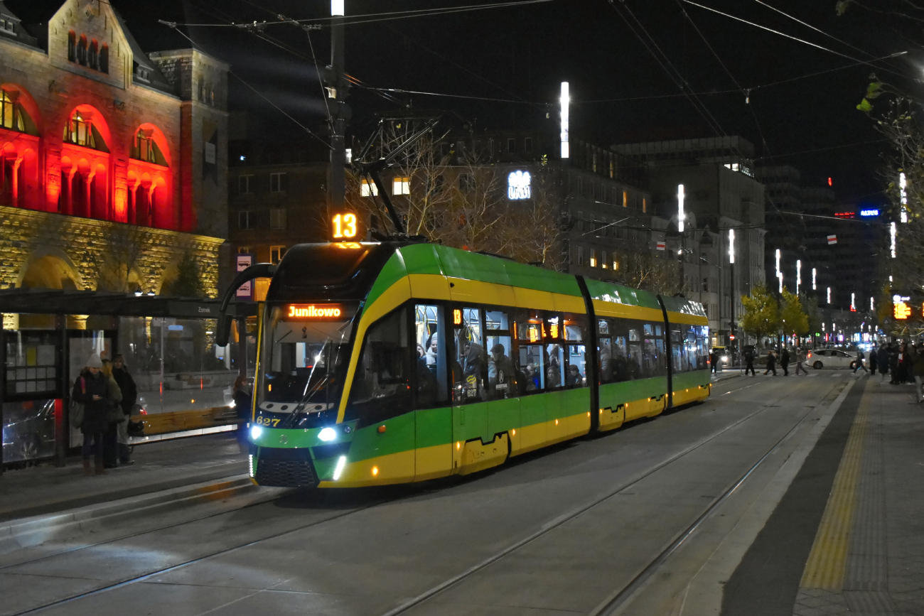 Poznań, Modertrans Moderus Gamma LF 02 AC # 627