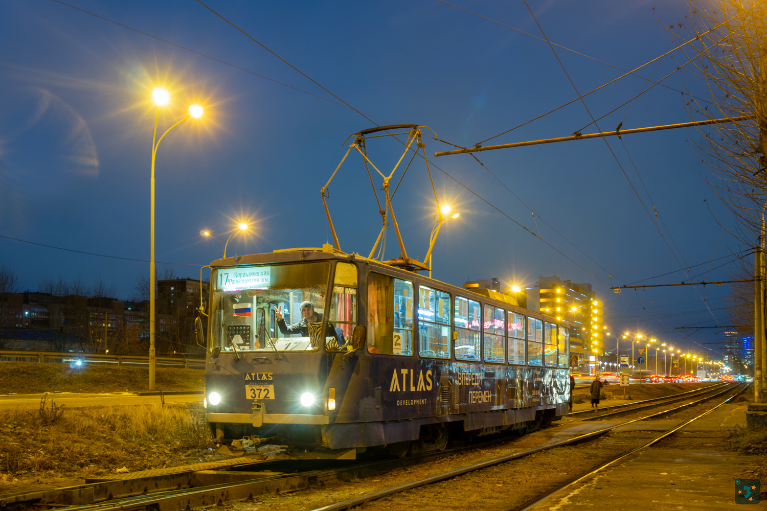 Екатеринбург, Tatra T6B5SU № 372