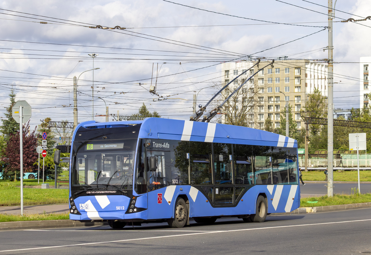 Санкт-Петербург, ВМЗ-5298.01 «Авангард» № 5012
