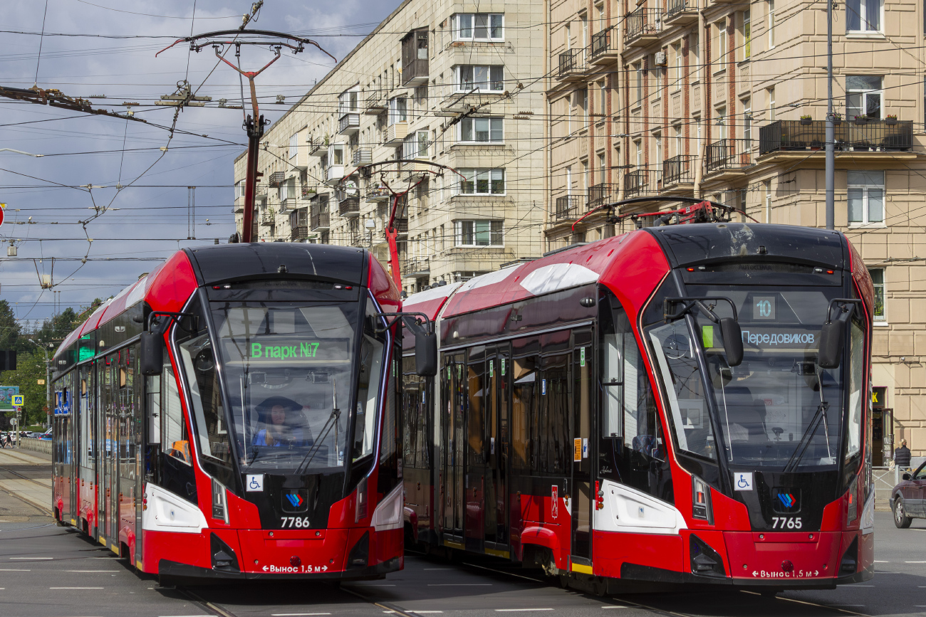 Санкт-Петербург, 71-932 «Невский» № 7786