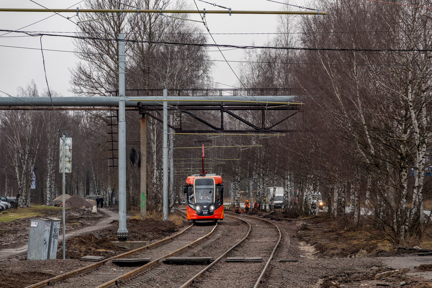 Yaroslavl — Reconstruction of the tram lines under the concession agreement. Stage #4