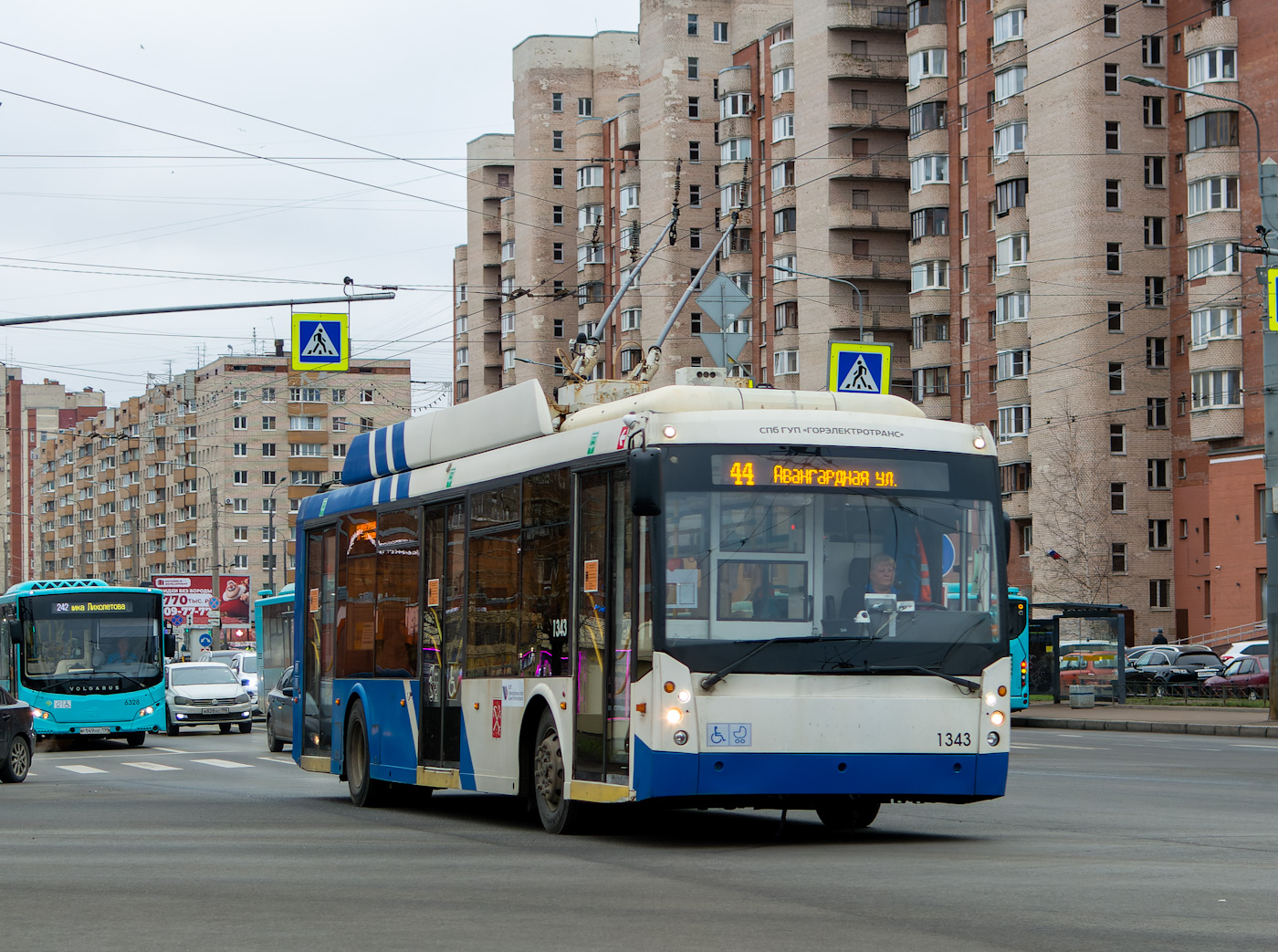 Санкт-Петербург, Тролза-5265.00 «Мегаполис» № 1343