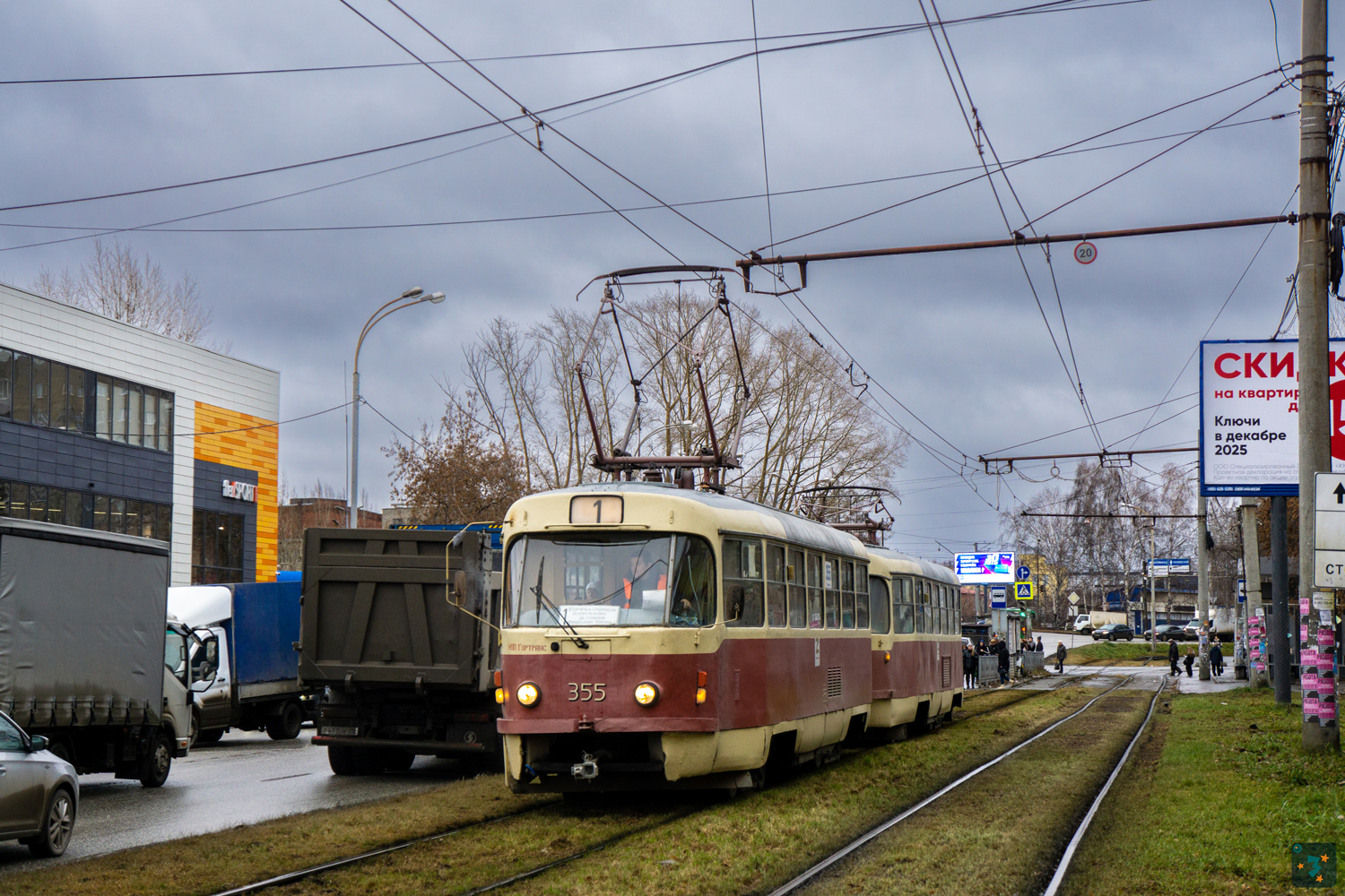 Екатеринбург, Tatra T3SU № 355