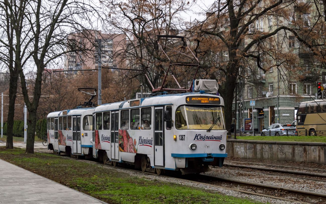 Дніпро, Tatra T3DC1 № 1387