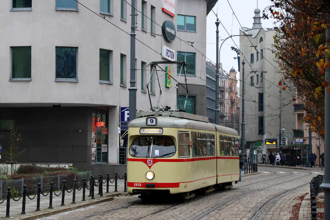 Познань, Duewag GT6 № 2513; Познань — 145 лет общественному транспорту в Познани