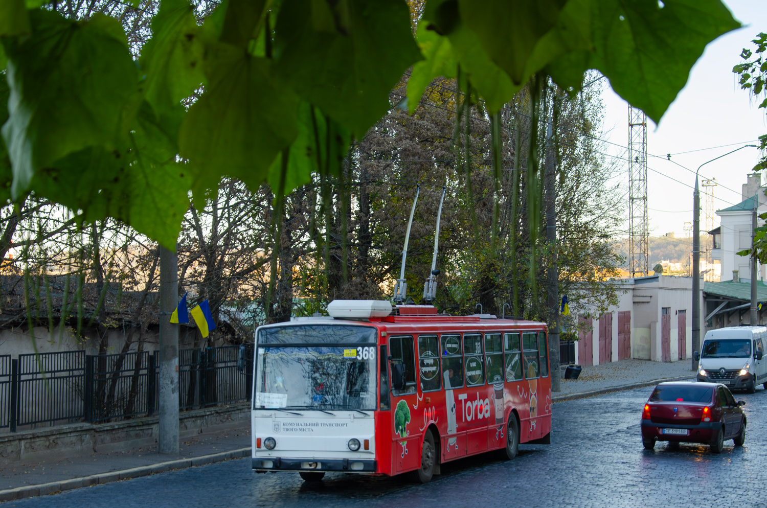 Черновцы, Škoda 14TrM № 368