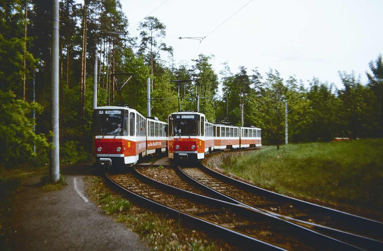 Потсдам, Tatra KT4D № 011; Потсдам — Старые фотографии
