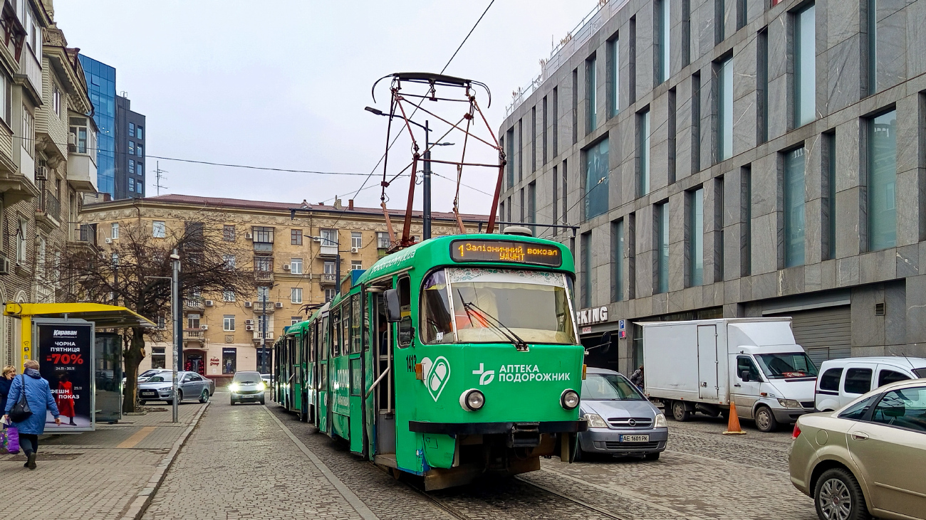 Днепр, Tatra T3DC1 № 1413