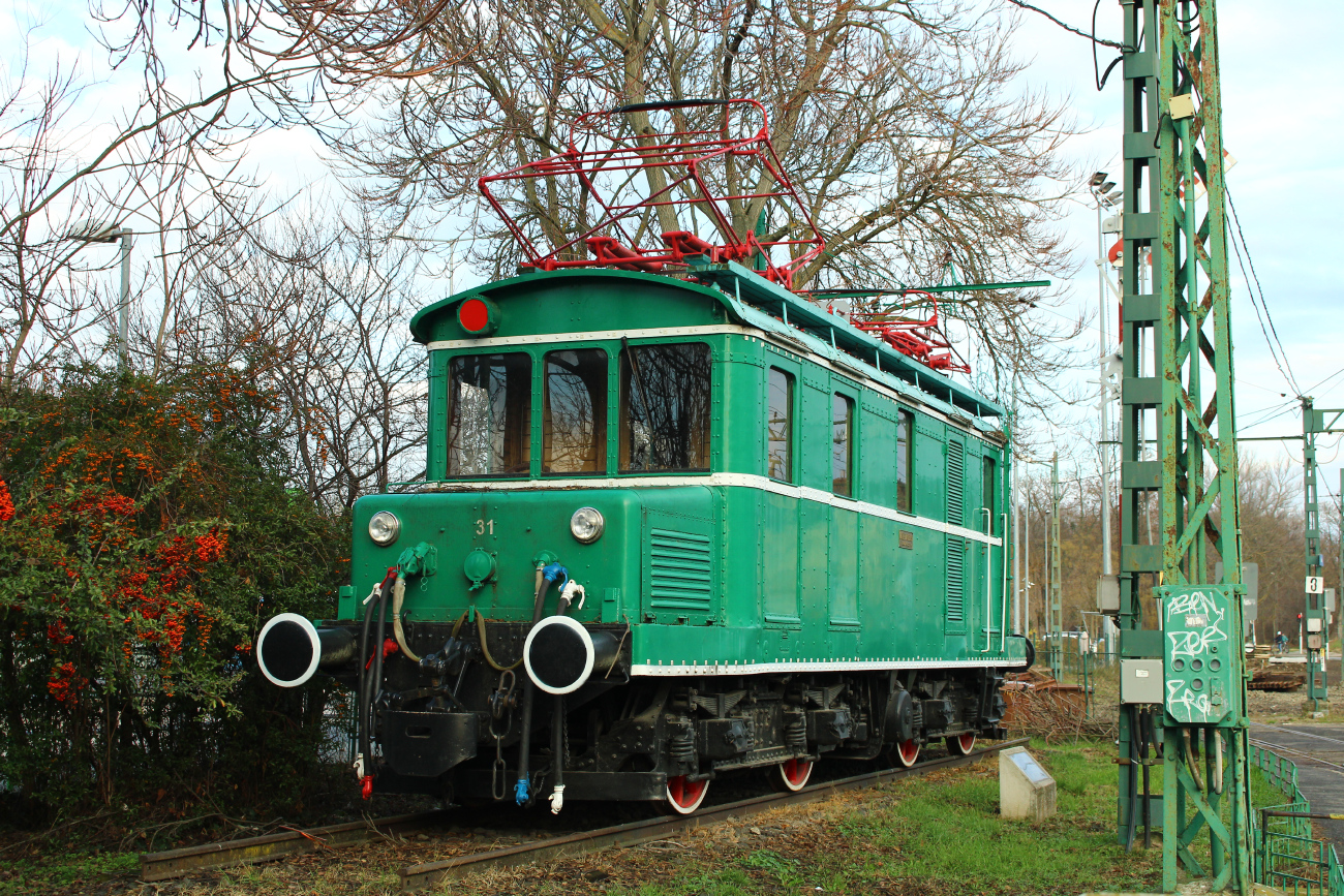 Будапешт, Электровоз № 31