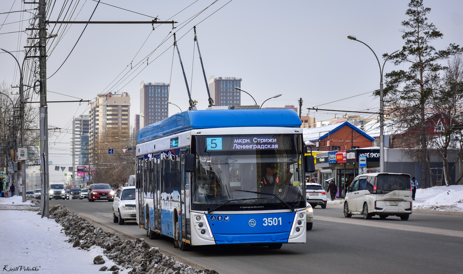 Новосибирск, УТТЗ-6241.01 «Горожанин» № 3501