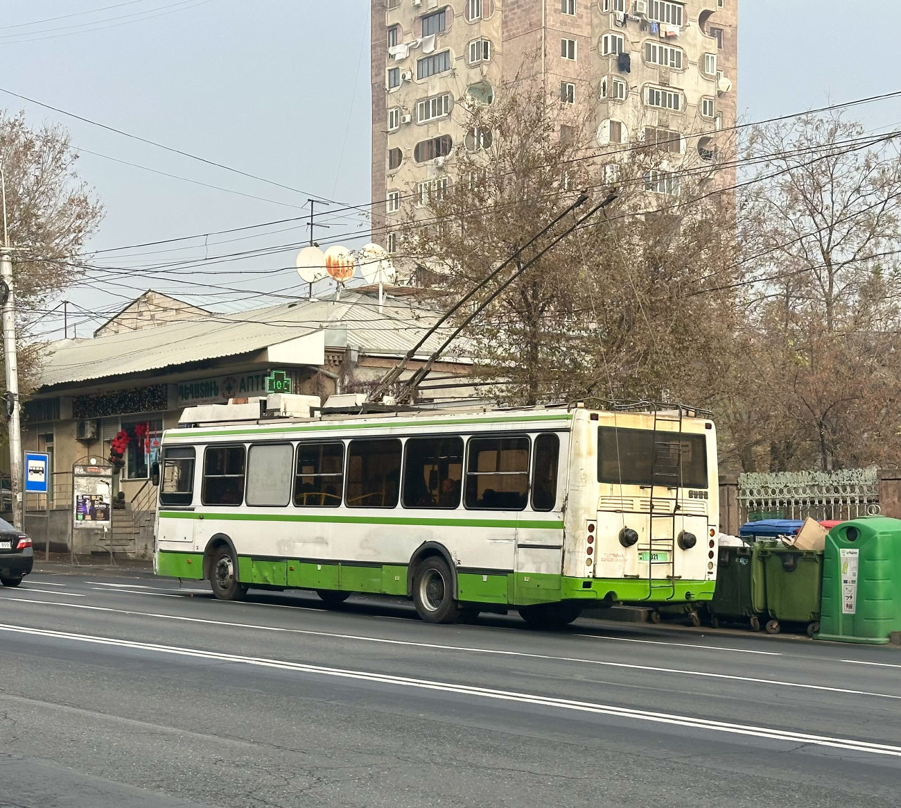 Yerevan, LiAZ-5280 (VZTM) Br. 021