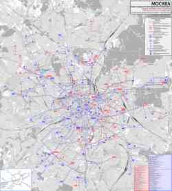 Moscova — Citywide Maps