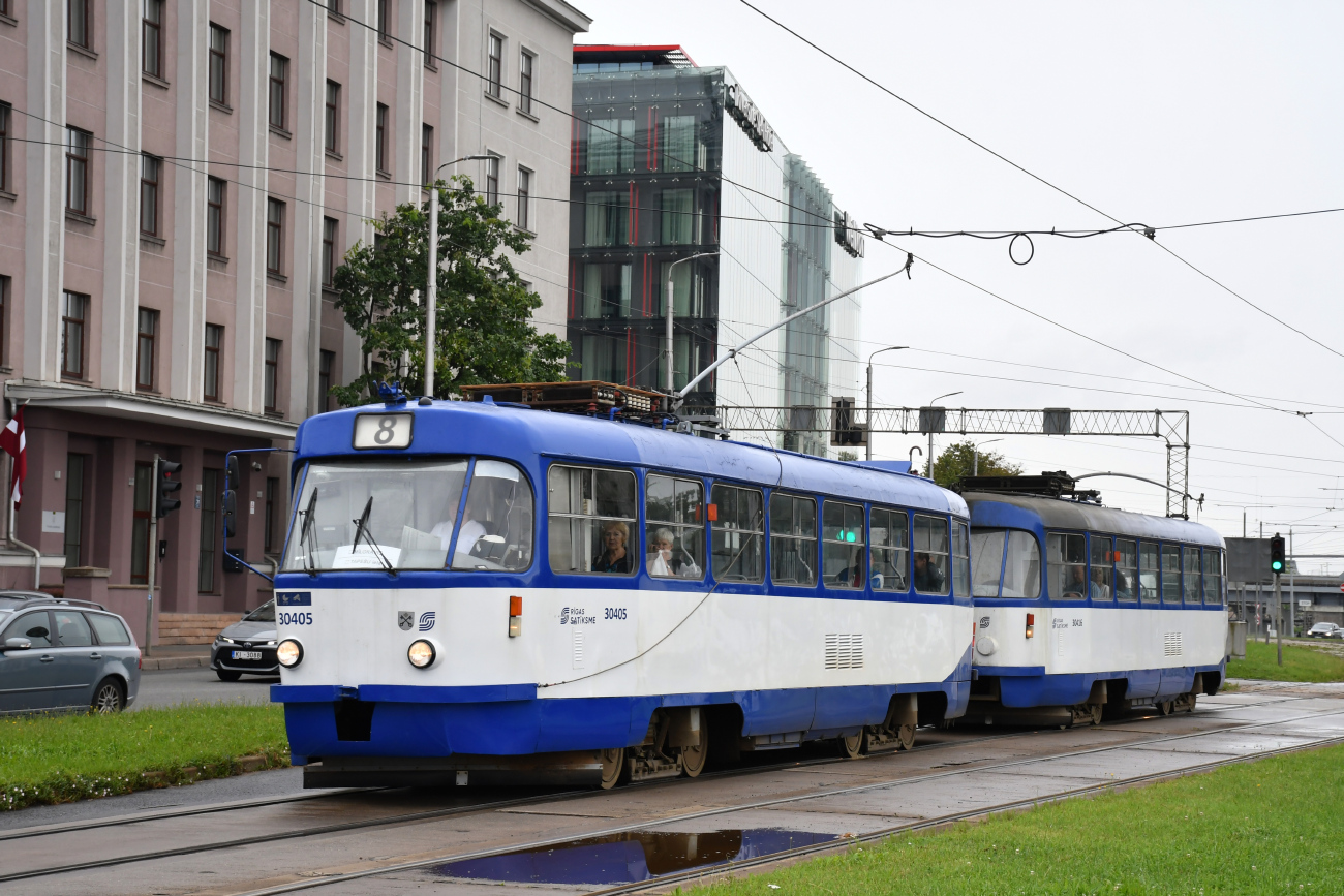Riga, Tatra T3A Nr. 30405