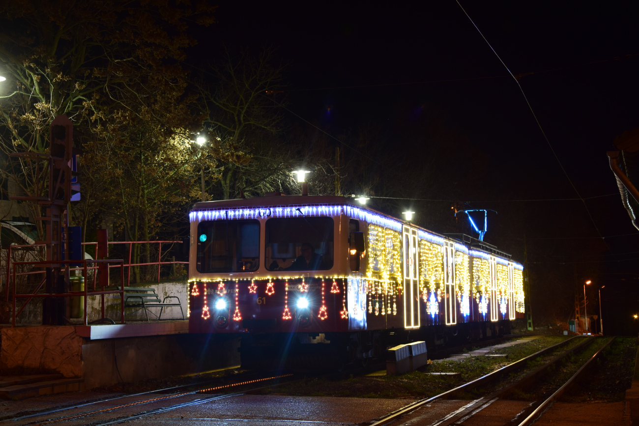 Будапешт, SGP S/T1W № 61; Будапешт — Рождественский транспорт