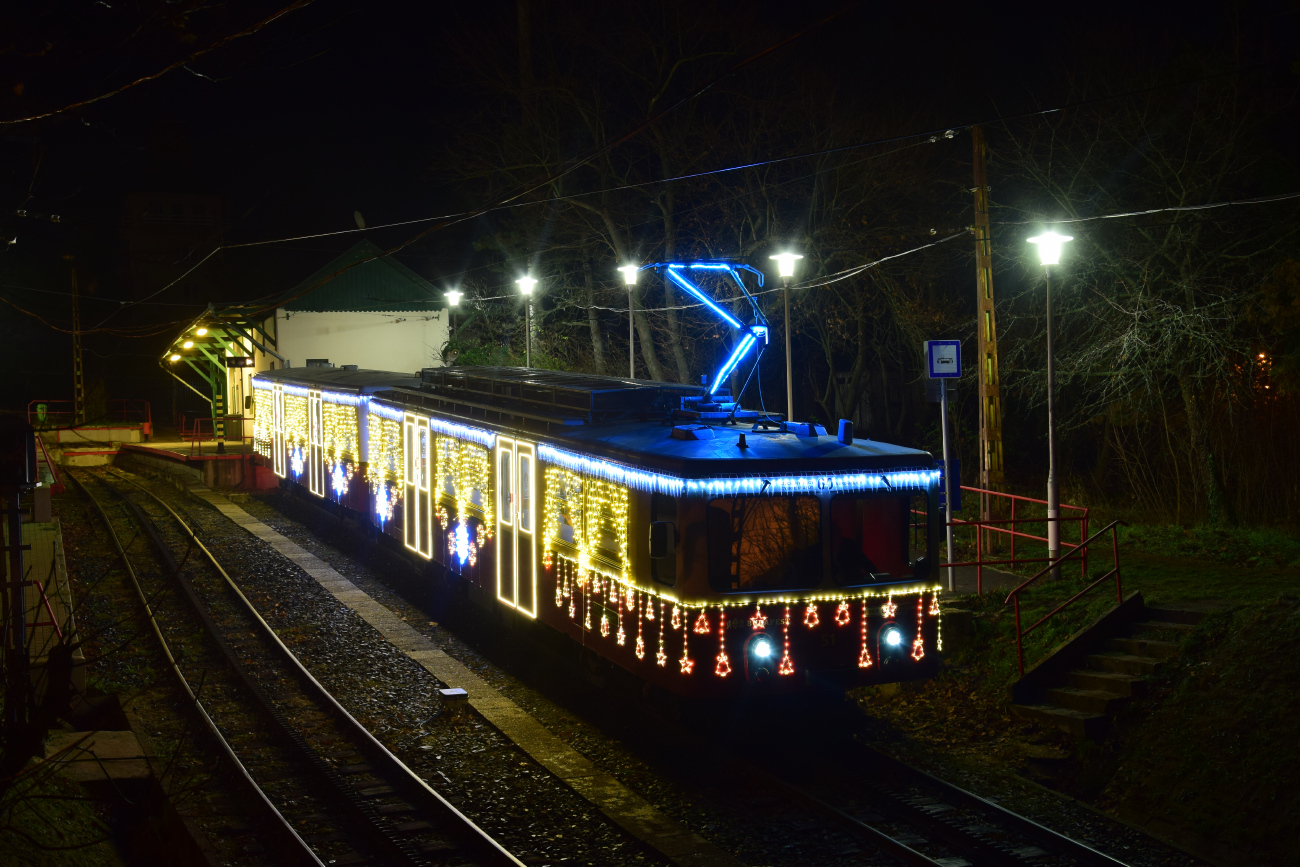 Будапешт, SGP G/T1G № 51; Будапешт — Рождественские трамваи и троллейбусы