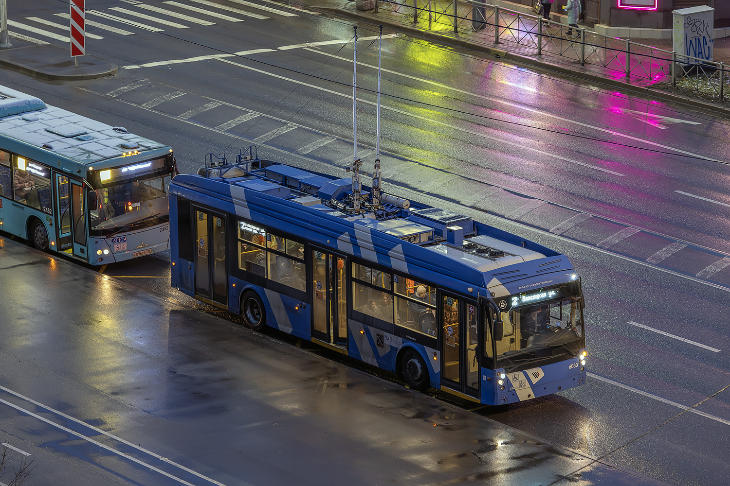 Санкт-Петербург, Тролза-5265.08 «Мегаполис» № 6030