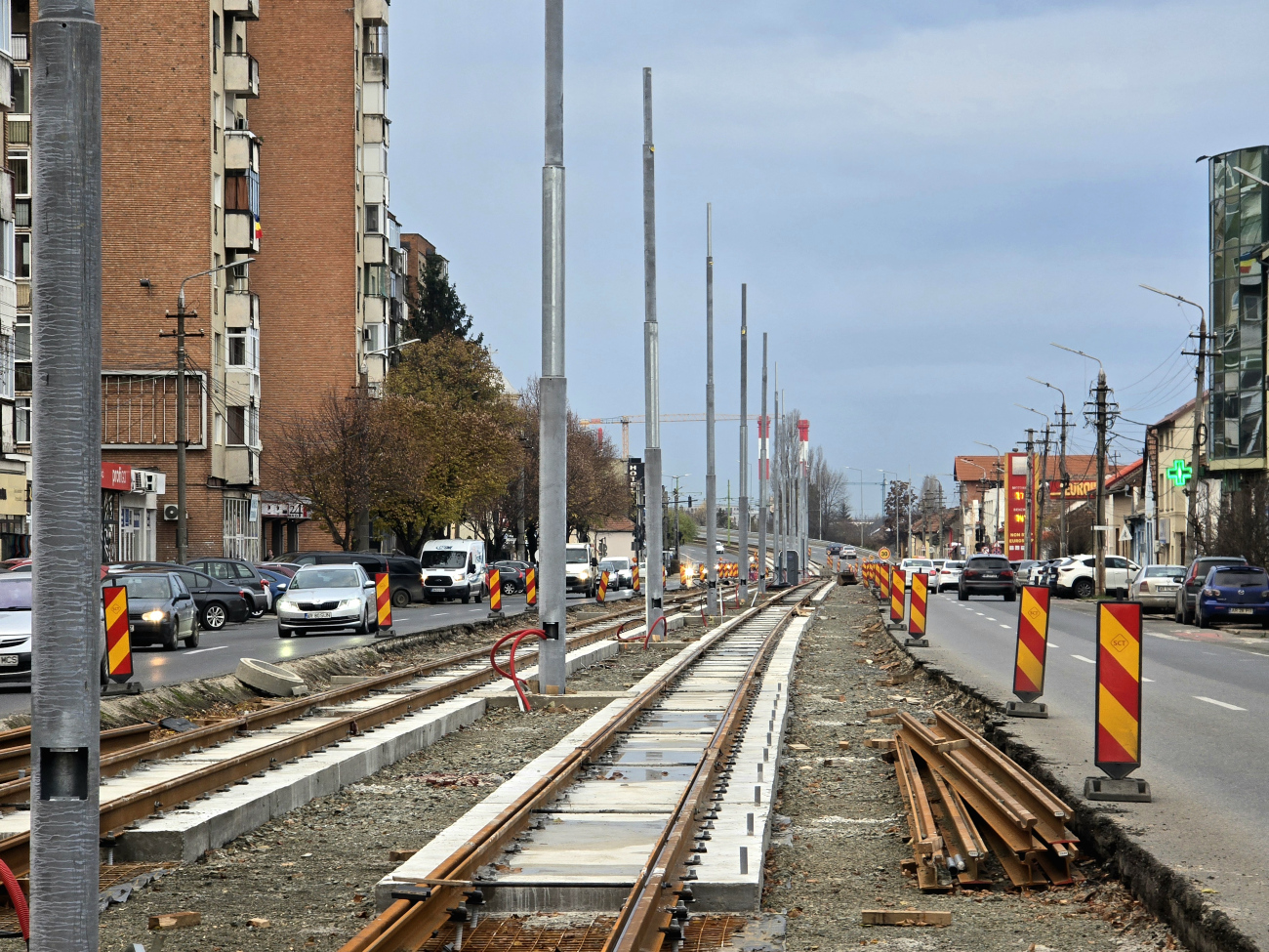 Арад — Трамвайные линии и инфраструктура