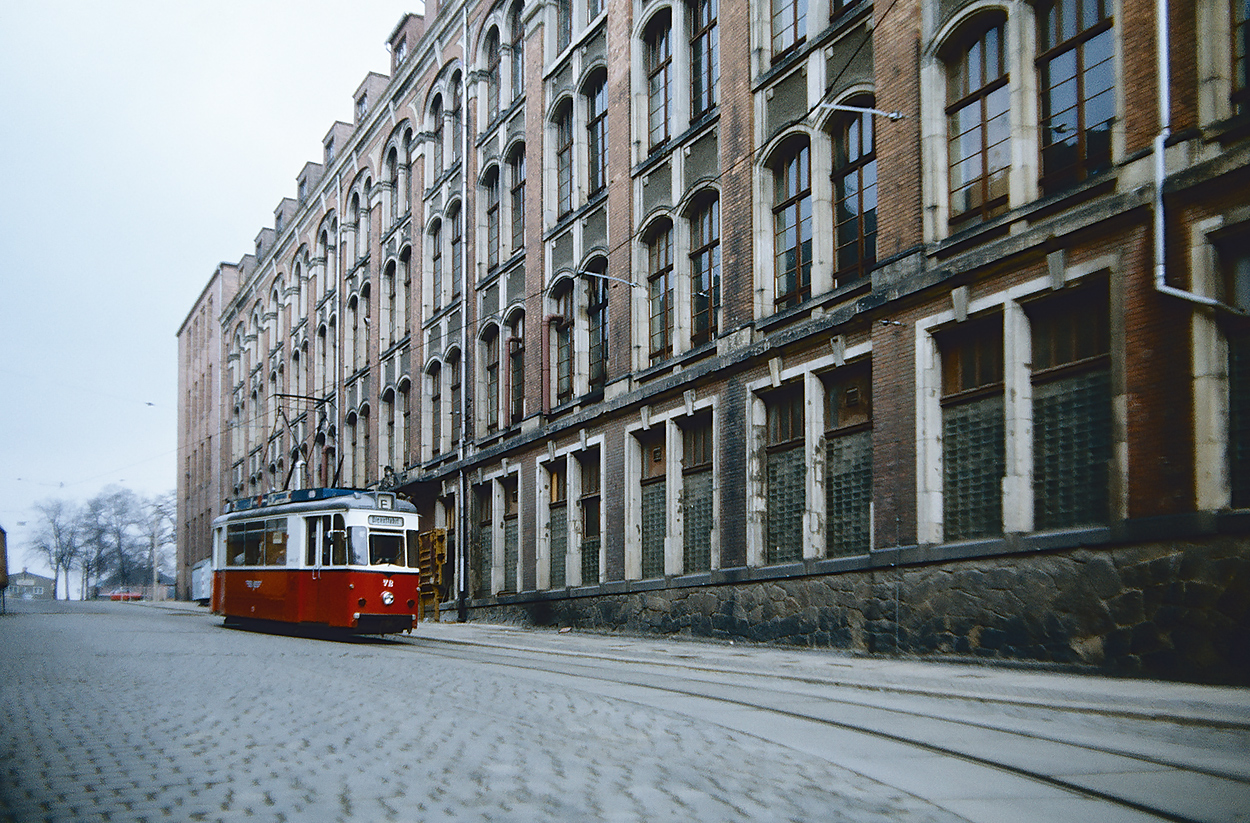 Plauen, Gotha T57 № 72; Plauen — 01.04.1989 — Foto travel Gotha T57 Nr. 72; Plauen — Old photos