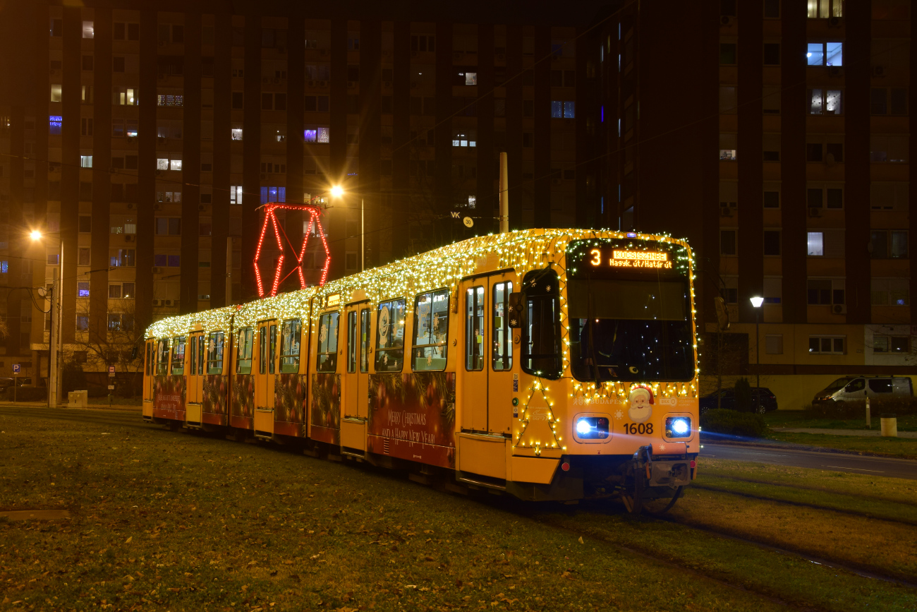Budapešta, LHB TW6000 № 1608; Budapešta — Christmas Vehicles