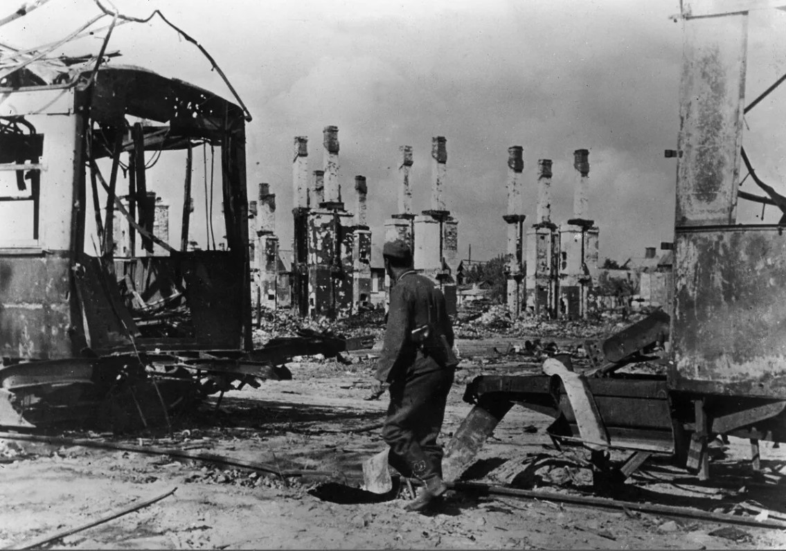 Волгоград — Старые фотографии — Сталинград