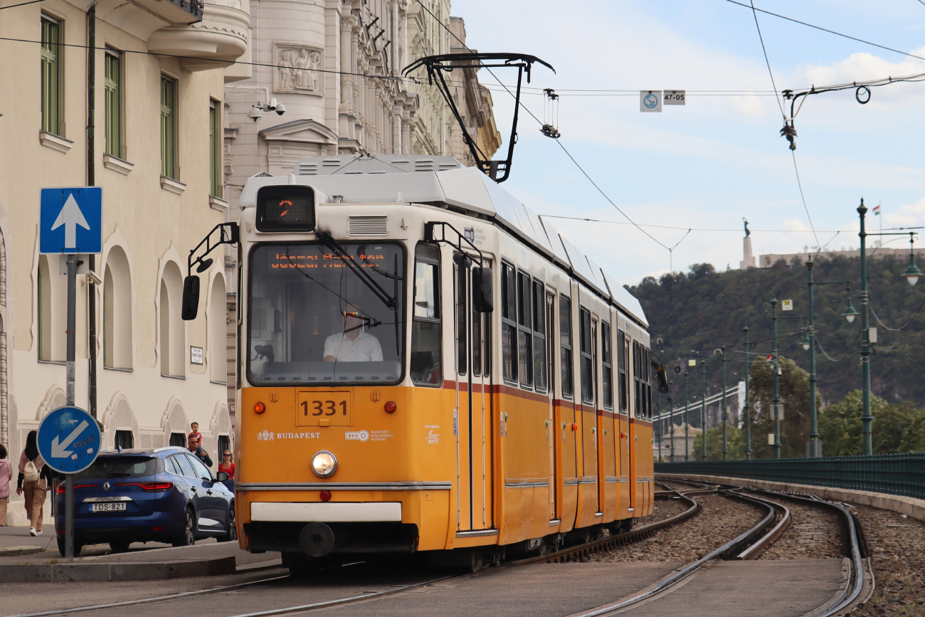 Budapešta, Ganz-Hunslet KCSV7 № 1331