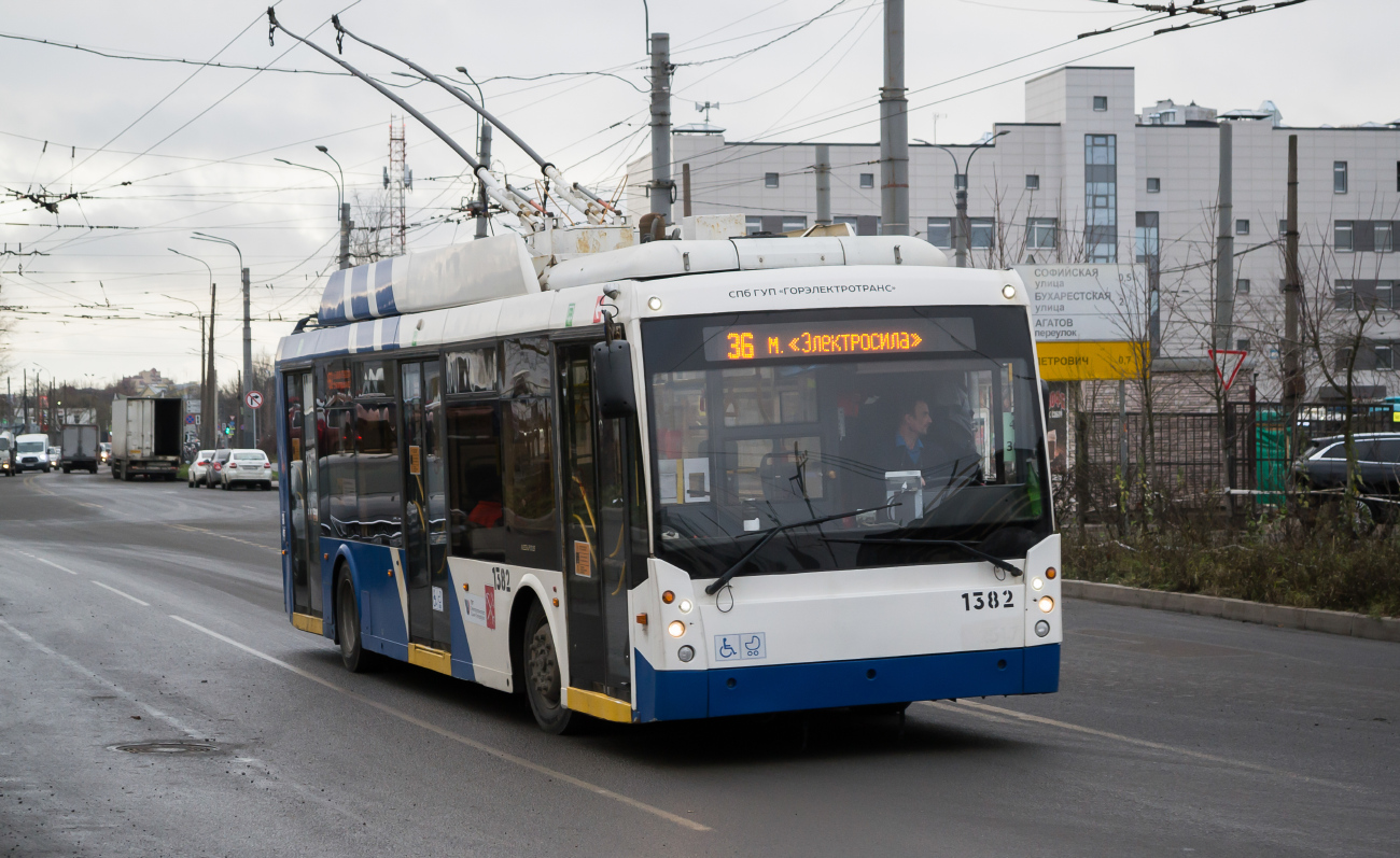 Санкт Петербург, Тролза-5265.00 «Мегаполис» № 1382