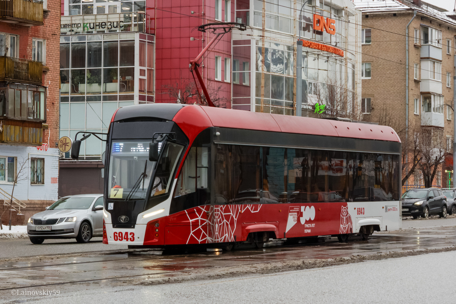 Перм, 71-911ЕМ «Львёнок» № 6943