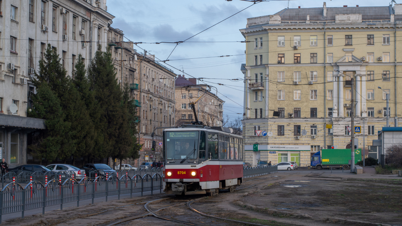 Харьков, Tatra T6A5 № 8704