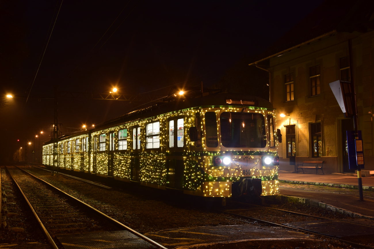 Будапешт, M IX A № 850; Будапешт — Рождественский транспорт