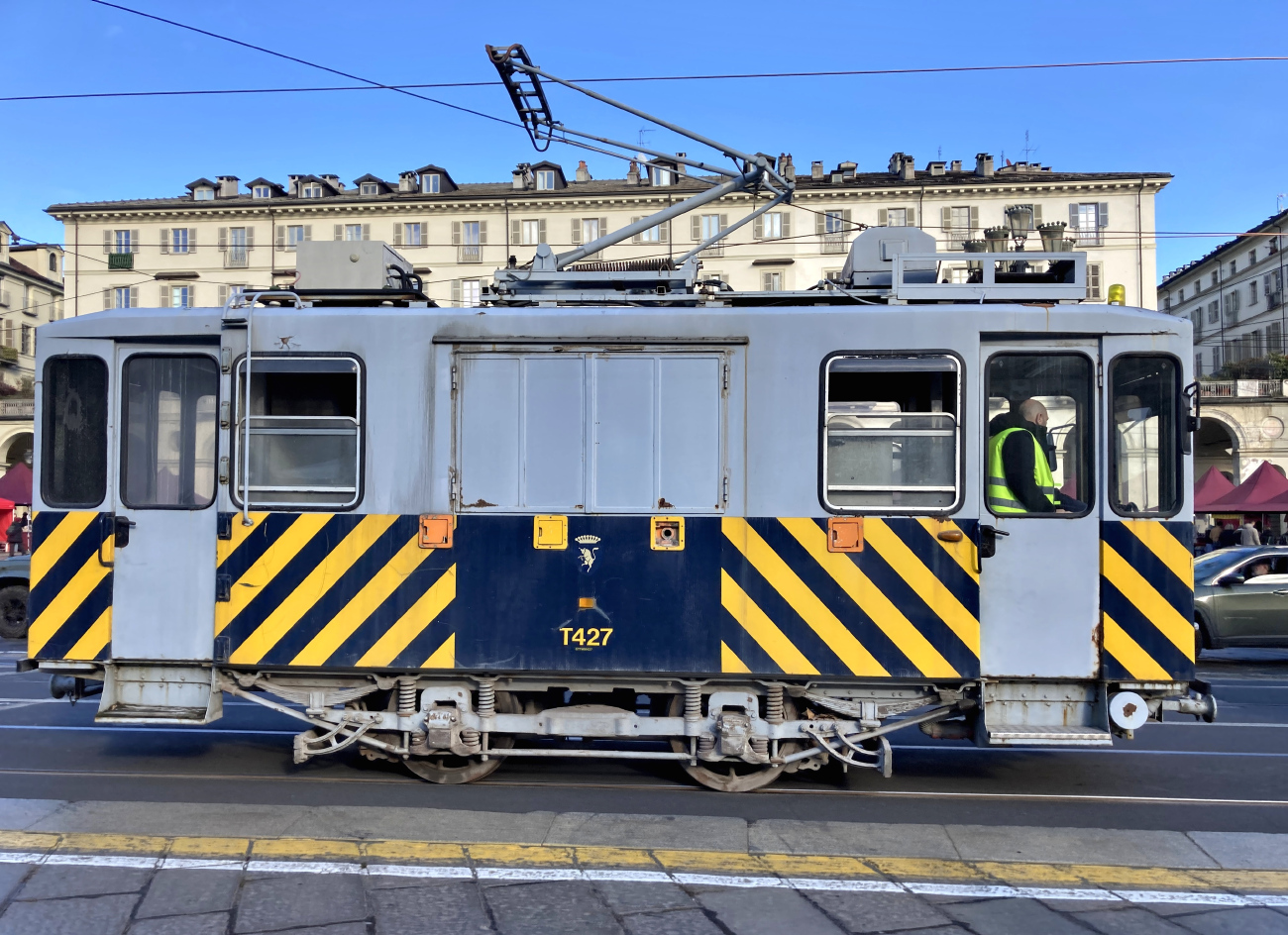 Torino, Electric locomotive # T427; Torino — Torino Trolley Festival — 2025