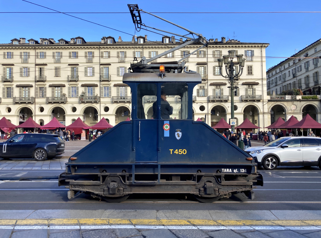 Turin, Electric locomotive Nr. T450; Turin — Torino Trolley Festival — 2025