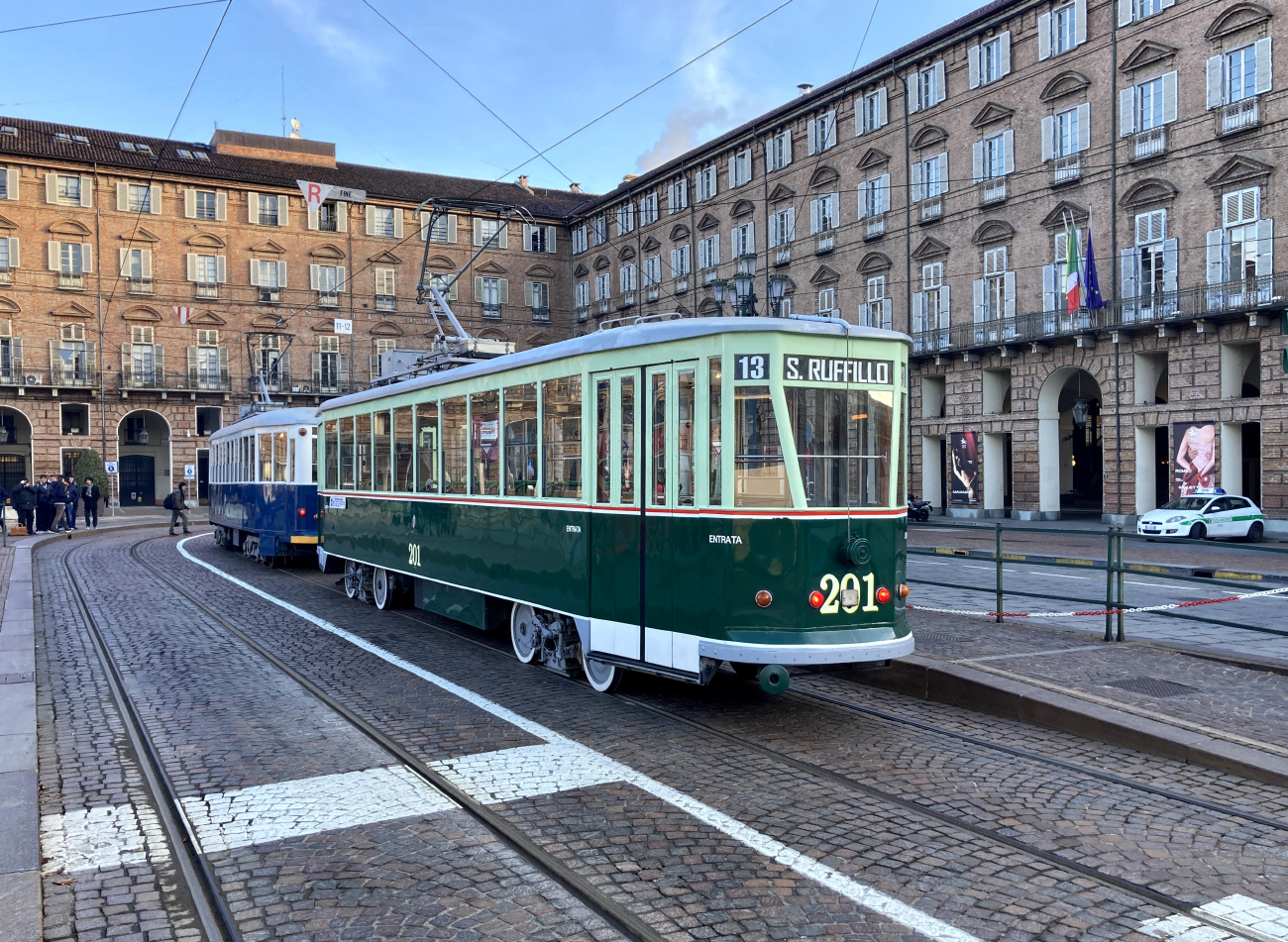 Turin, Stanga 4-axle motor car № 201; Turin — Torino Trolley Festival — 2025