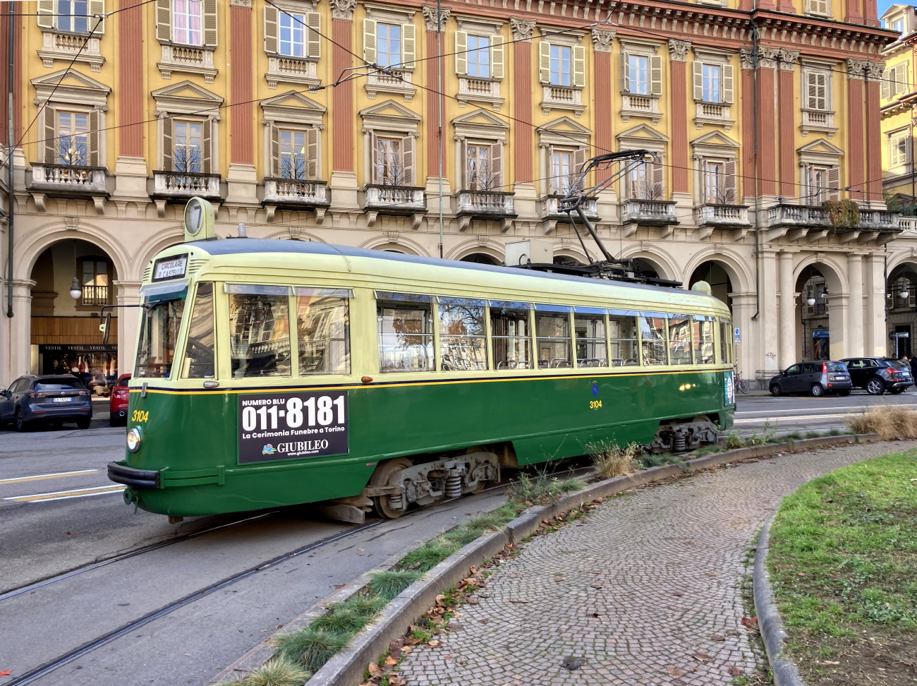 Turin, GTT(ATM) series 3100 nr. 3104; Turin — Torino Trolley Festival — 2025