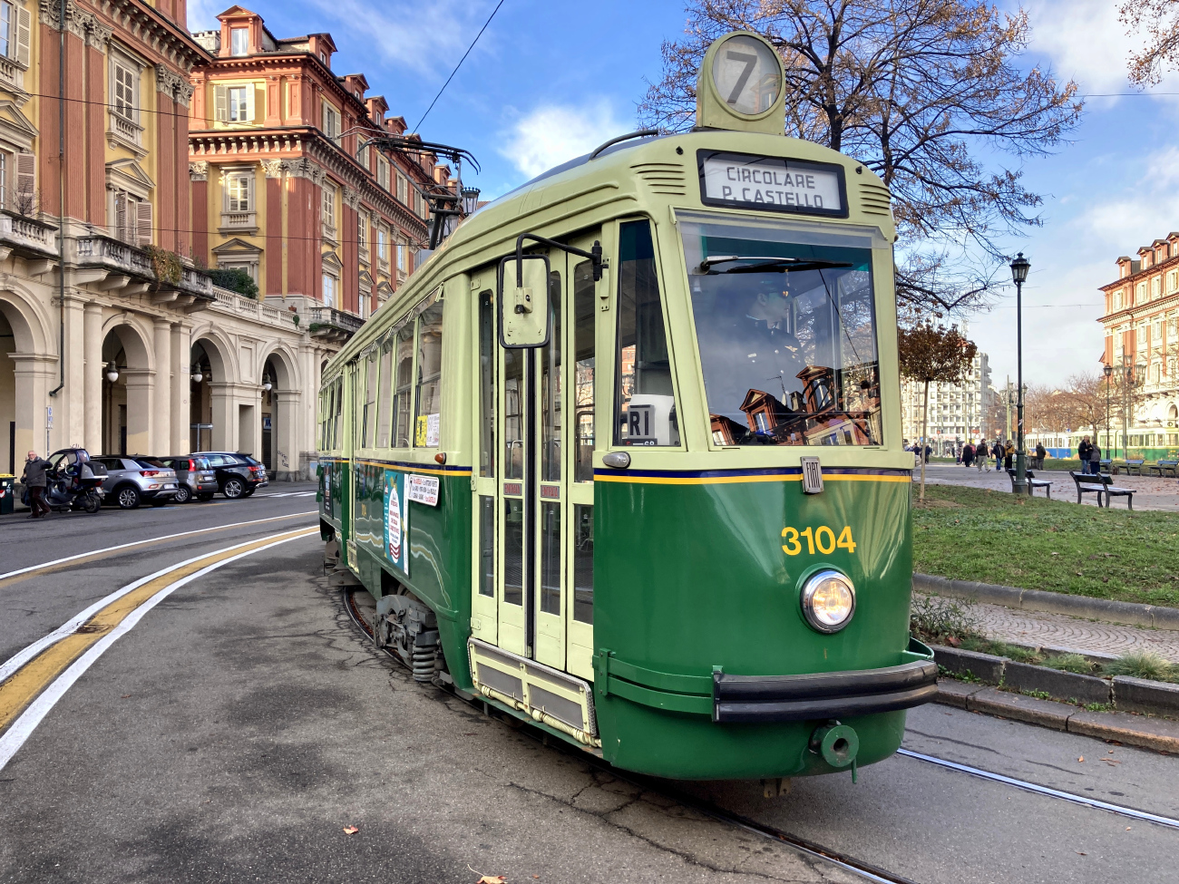 Turin, GTT(ATM) series 3100 č. 3104; Turin — Torino Trolley Festival — 2025