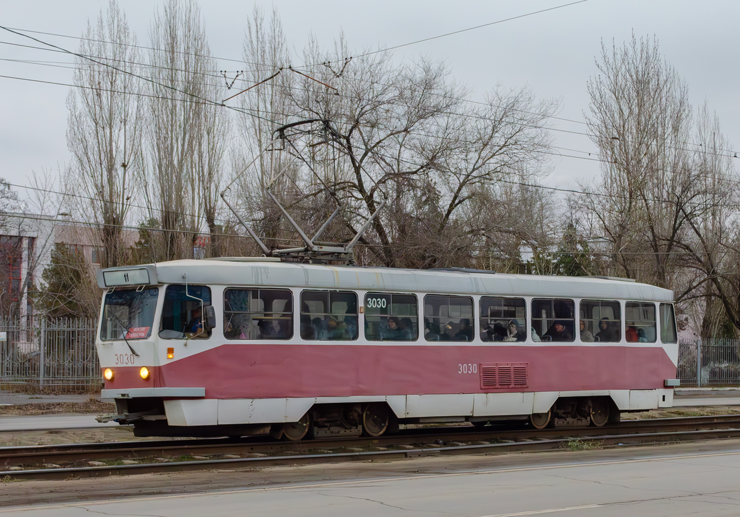 Volgograd, Tatra T3SU mod. VZSM № 3030