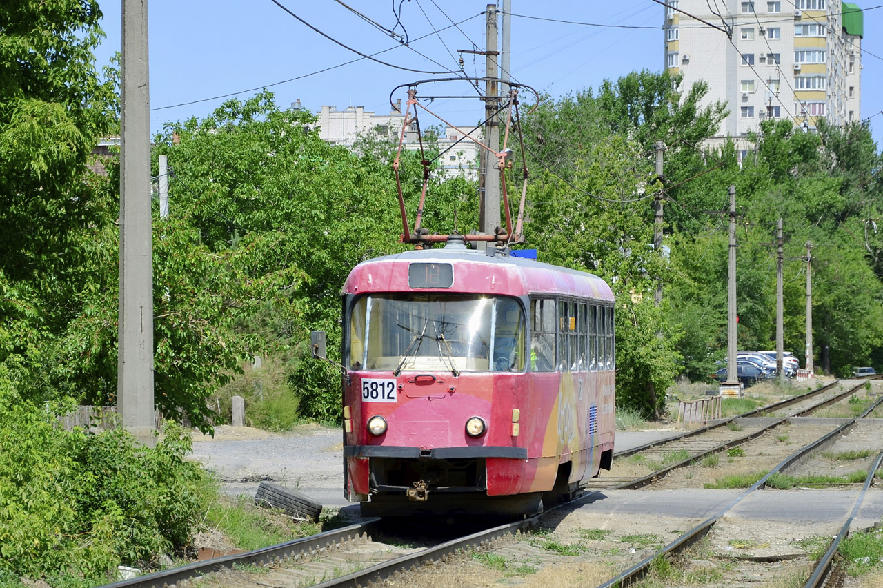 Wolgograd, Tatra T3SU Nr. 5812