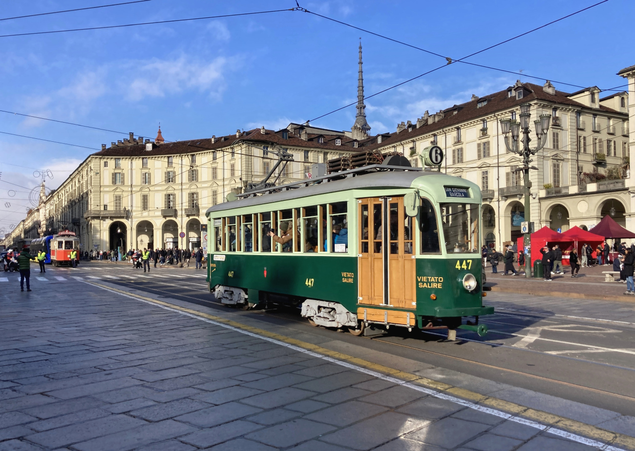 Turin, Stanga 4-axle motor car № 447; Turin — Torino Trolley Festival — 2025