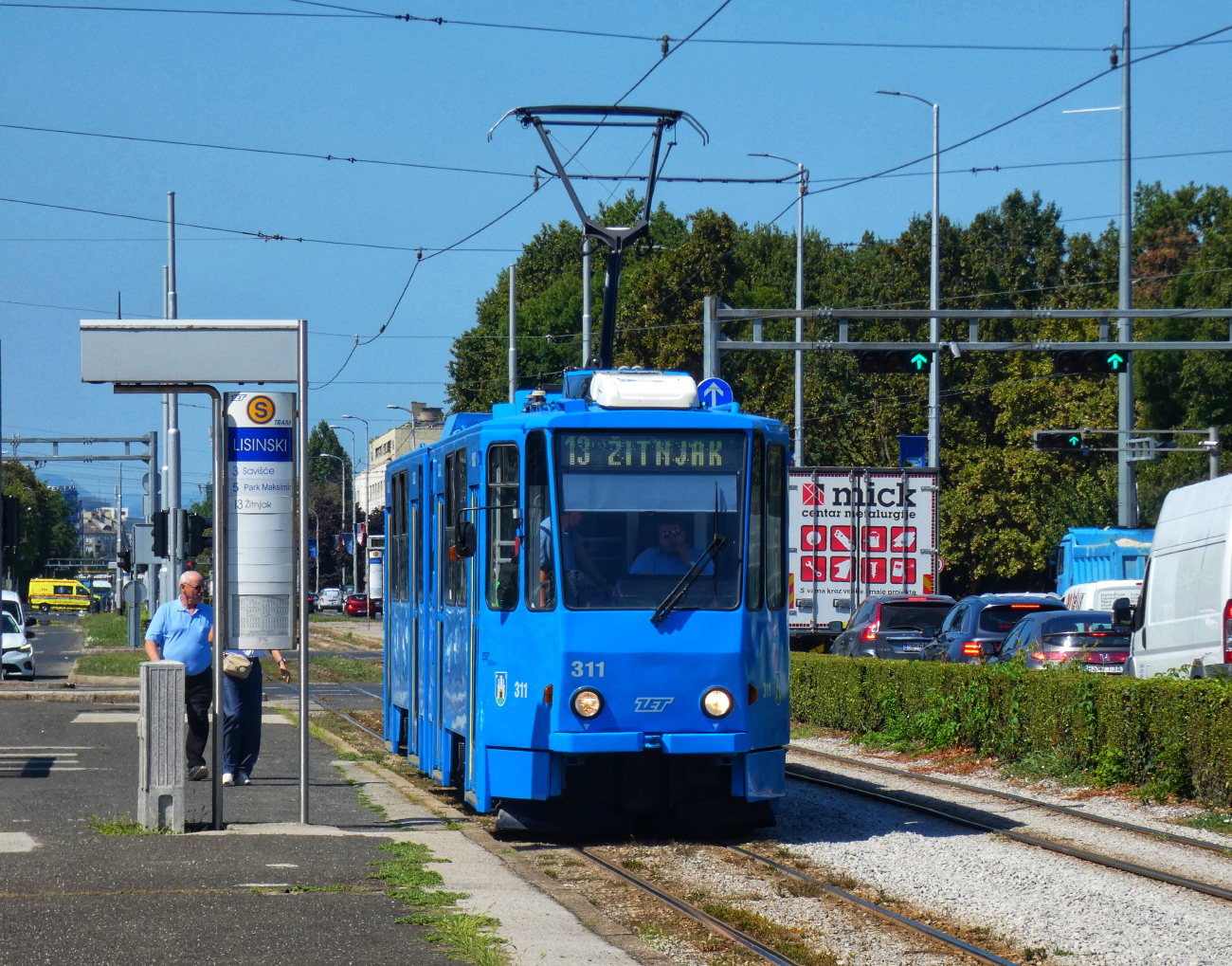 Загреб, Tatra KT4YU № 311