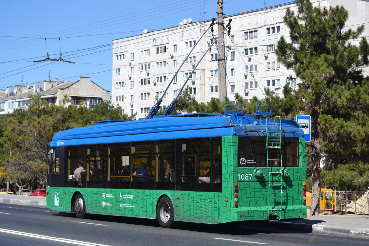 Sewastopol, Trolza-5265.02 “Megapolis” Nr. 1087