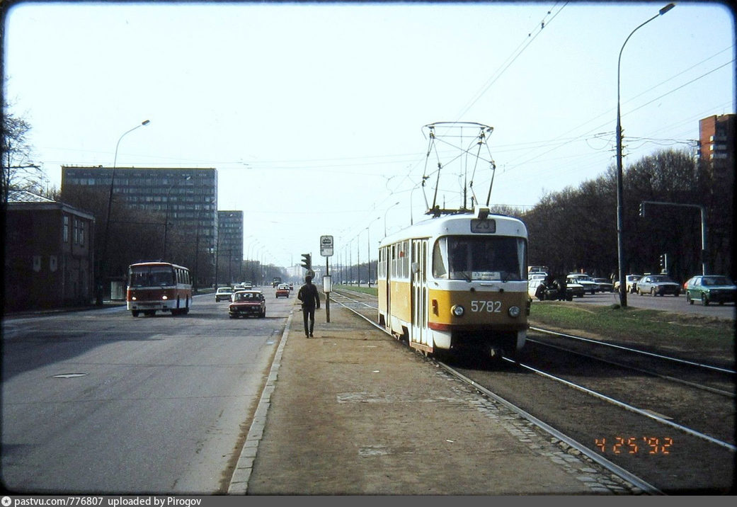 Москва, Tatra T3SU № 5782