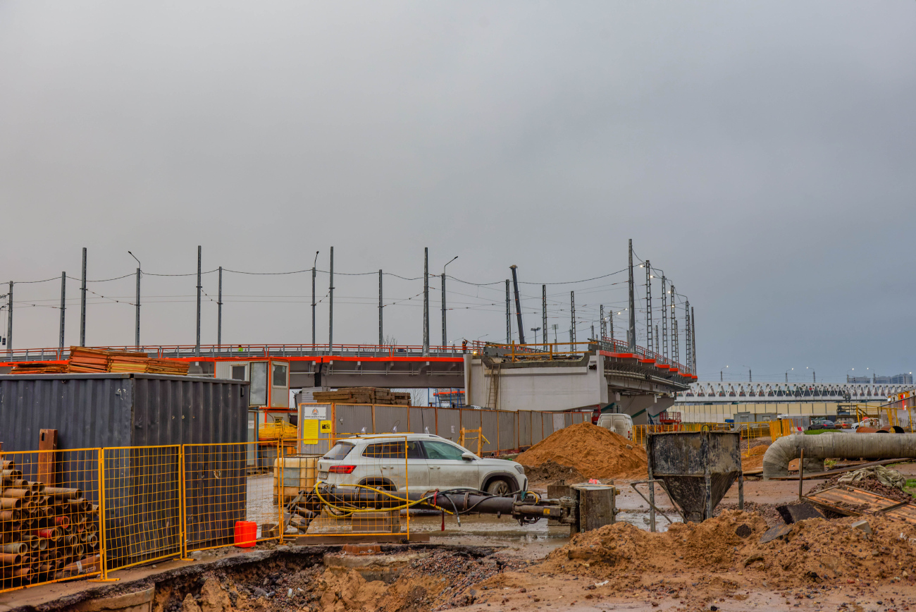 Санкт-Петербург — Строительство трамвайной системы «Славянка»