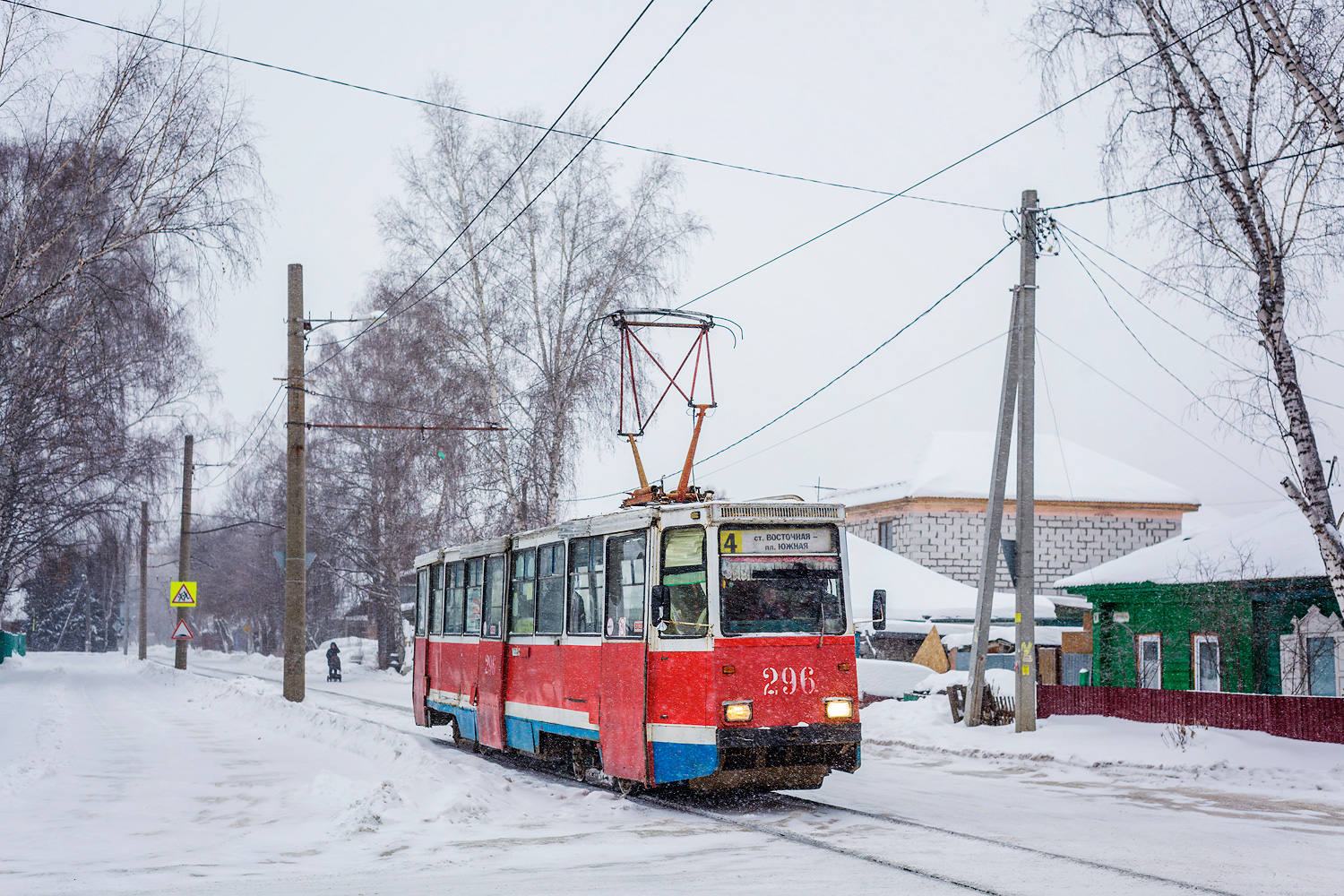 Томск, 71-605 (КТМ-5М3) № 296