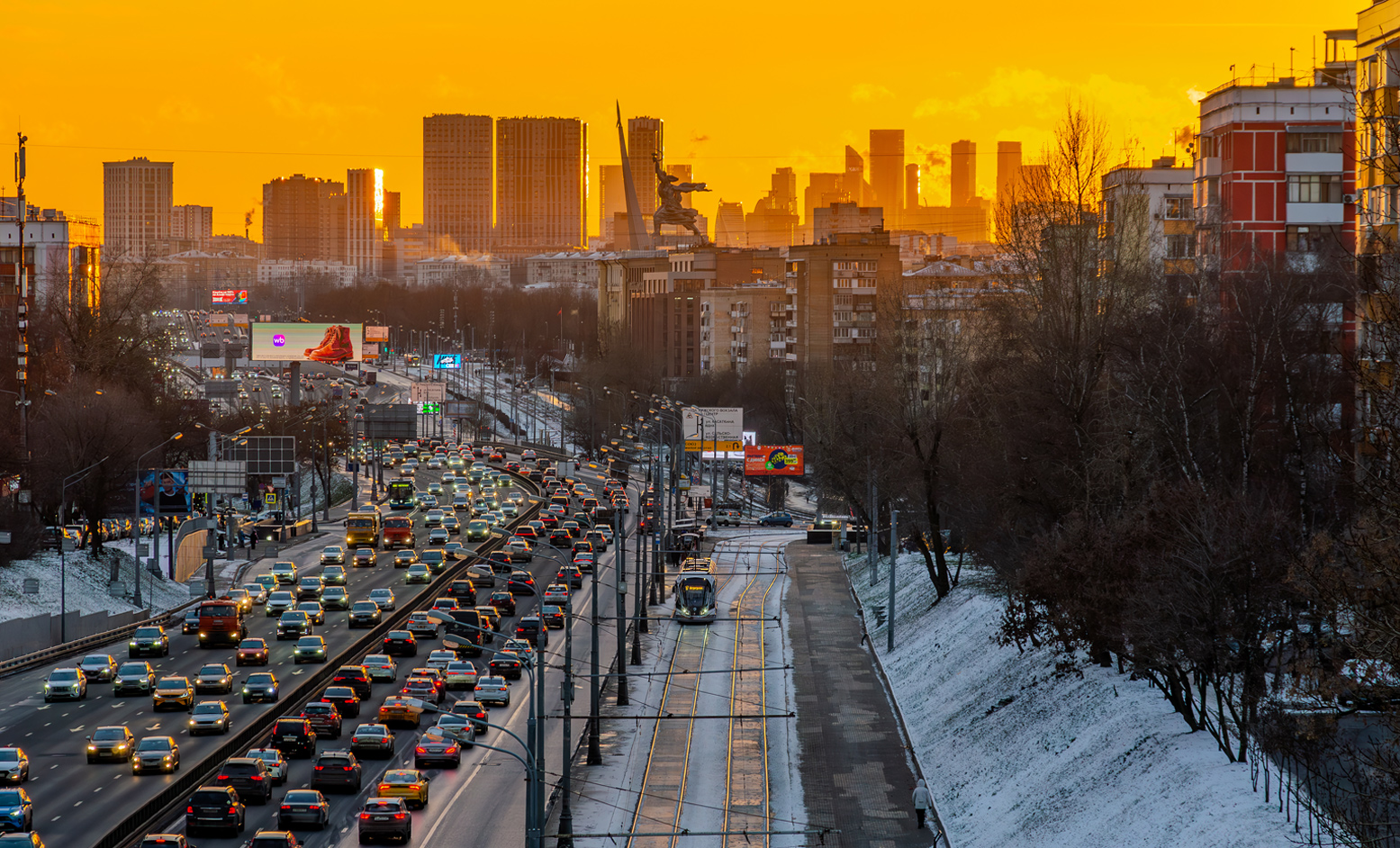 Москва — Виды с высоты; Москва — Трамвайные линии: СВАО