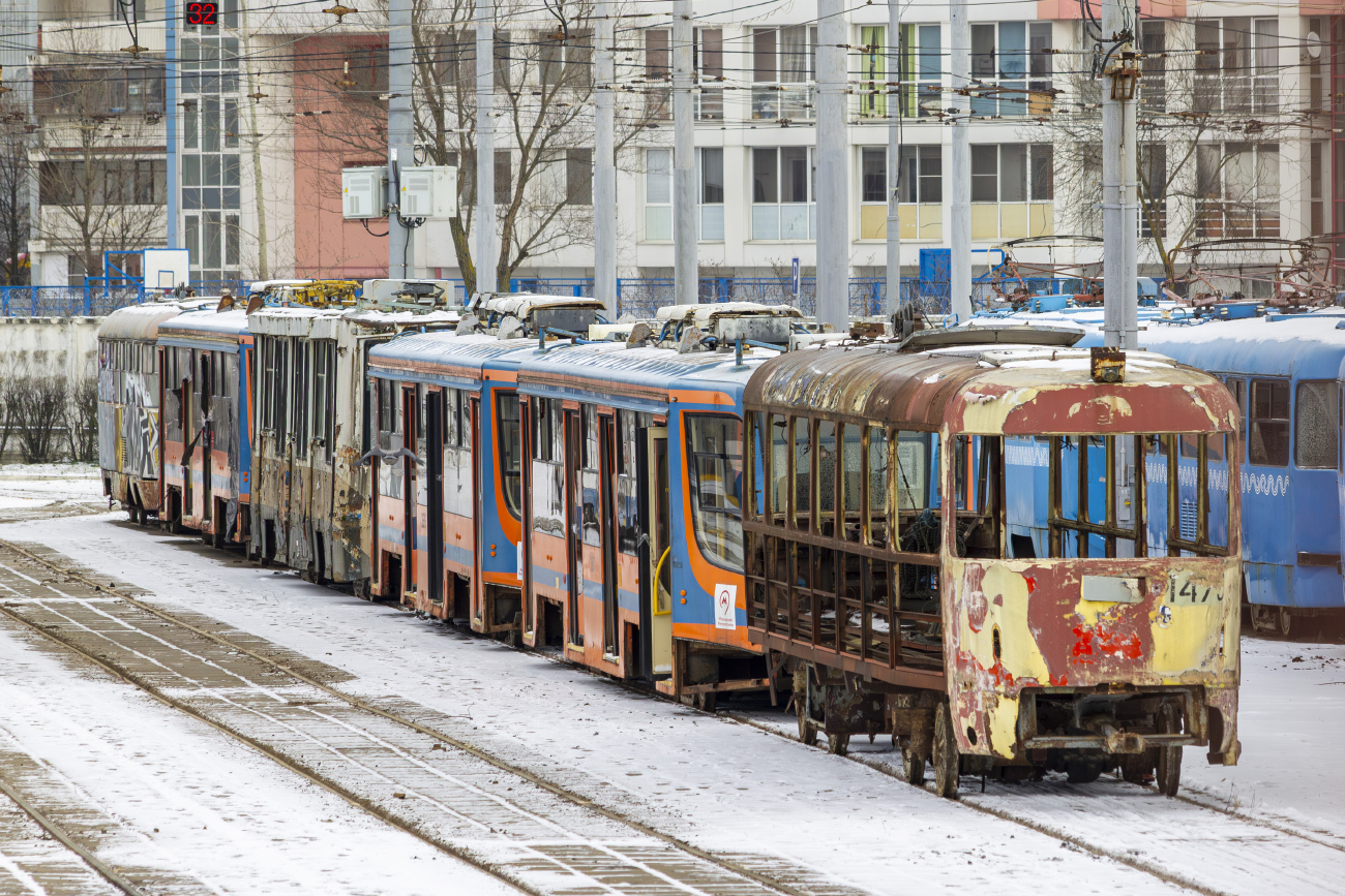Москва, Tatra T3SU № 1479; Москва — Трамвайные депо: [3] Краснопресненское. Новая территория в Строгино
