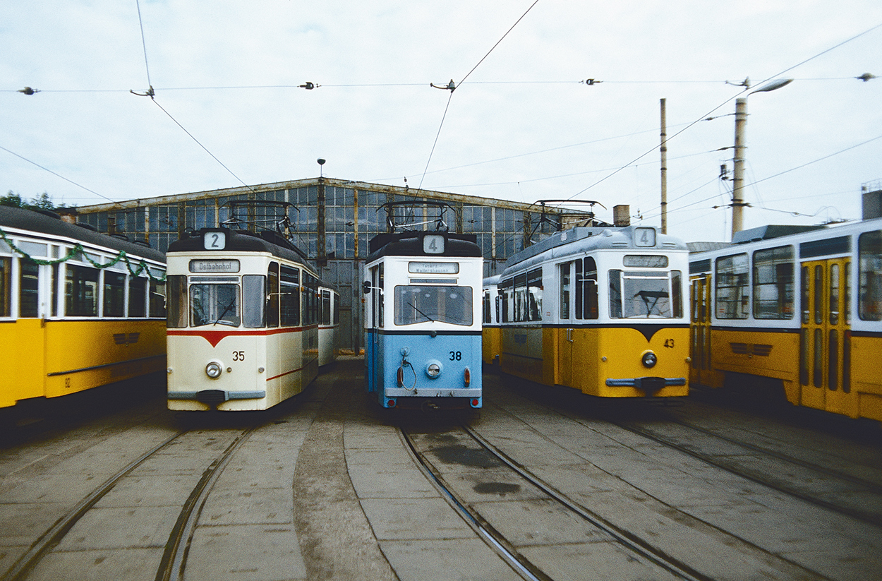 Гота, Gotha T2D (Tatra) № 35; Гота — 15/16 июля 1989 г. — 60 лет Тюрингской лесной железной дороге