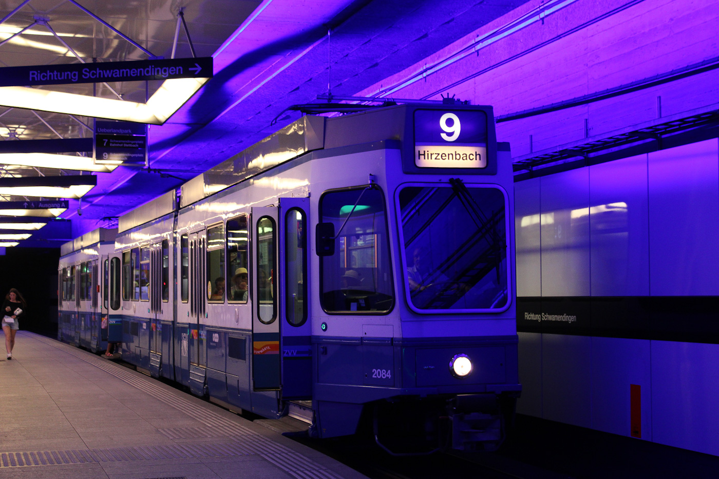 Zurich, SWP/SIG/BBC Be 4/6 "Tram 2000" Br. 2084