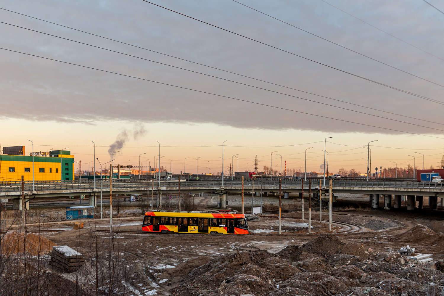 Iaroslavl — Terminus stations &mdash; tramway
