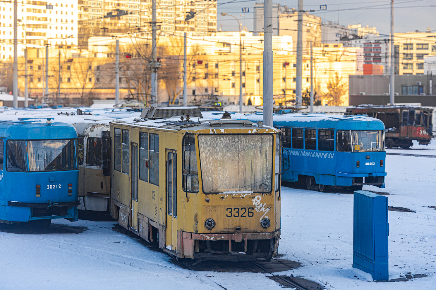 Moscow, Tatra T7B5 # 3326